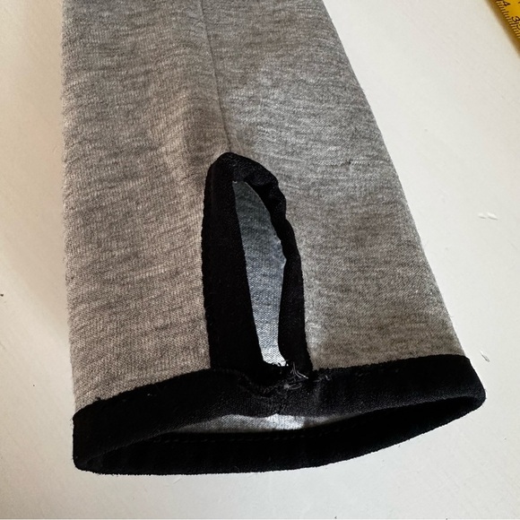 NIKE *Tech Fleece* Asymmetrical Full Zip Hoodie Grey / Black Trim Women's Size S - Picture 10 of 12